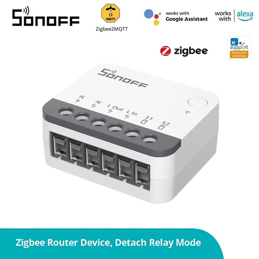 Sonoff Zbmini Zigbee Voice Control Smart Home Switch Module One-way Intelligent Home Circuit Breaker
