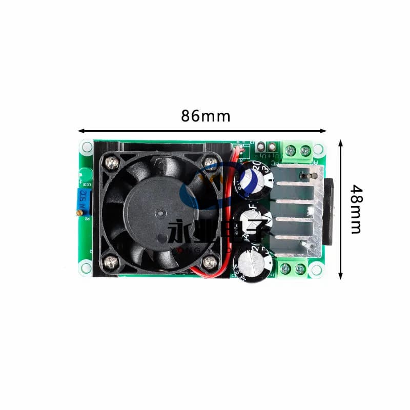 LM338K Adjustable Voltage Regulator Power Supply Board Adjustable Linear Regulator Module with Rectification and Filtering