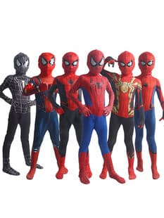 Spider Tight Suit Jumpsuit Child Halloween Costume Expedition Outfit Super Iron Miles Costume Gwen