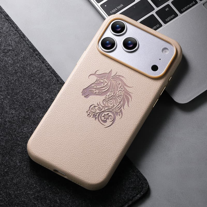 Suitable for Apple iPhone 17 Pro Five-Flower Horse Shell Anti-Fall Protective Case 17 Pro Max Business