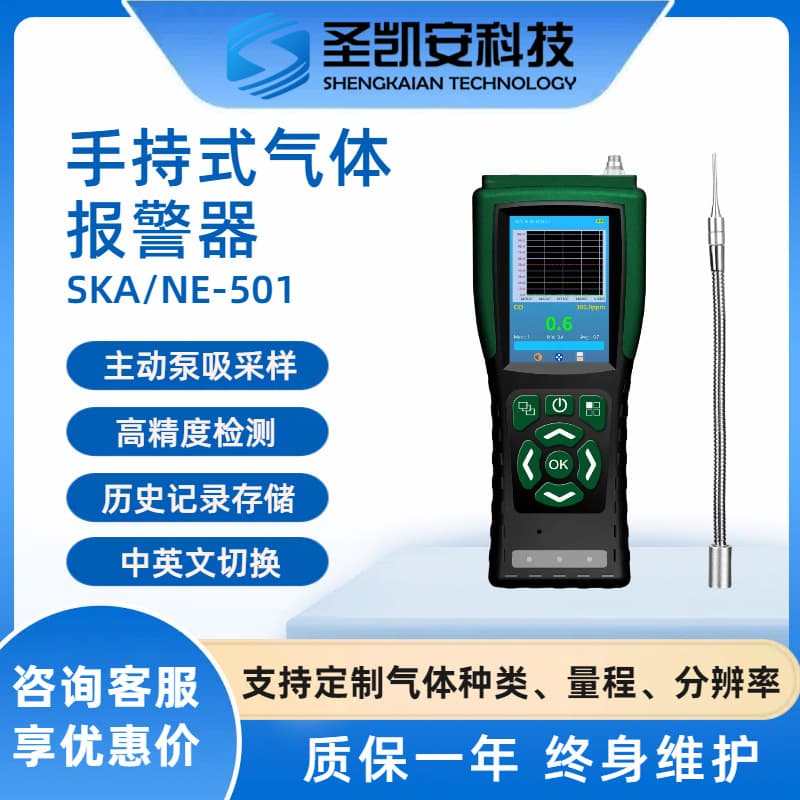 Online Sulfuric Acid Mist Gas Leak Detector Over-limit Alarm Instrument Probe Sensor
