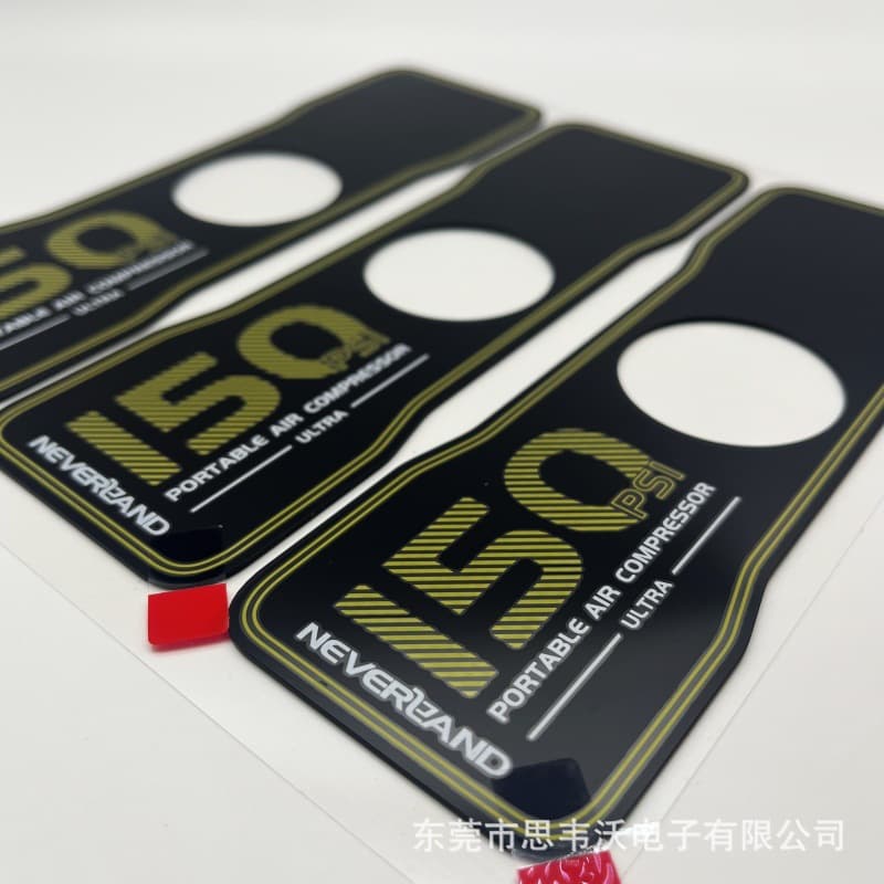 Screen Printing Processing for PC Acrylic Display Panels and Instrument Panel Covers, Heat-Resistant Surface with Scratch Protection