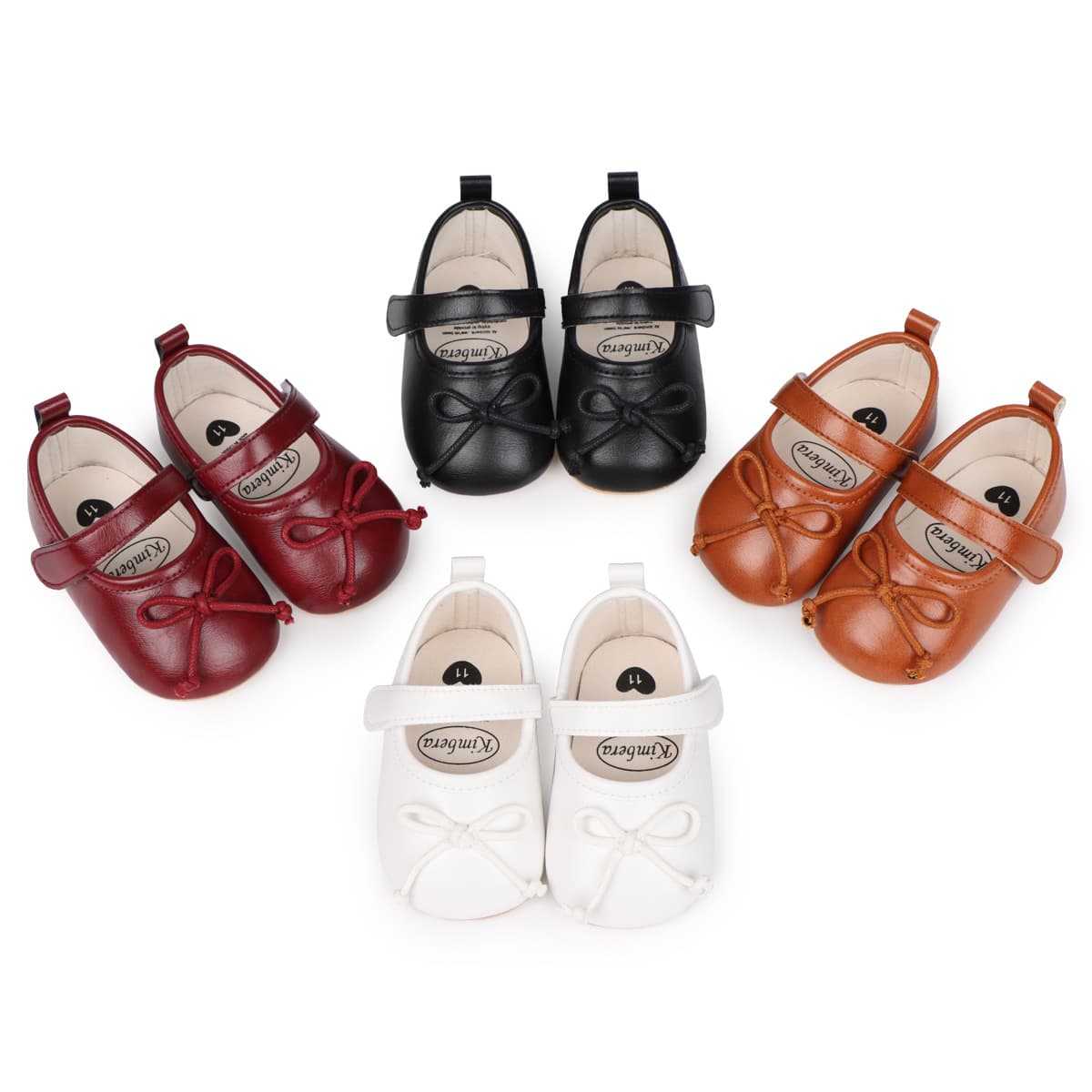 Spring and autumn 0-1 year old newborn baby toddler shoes 3-6-12 months old baby girl breathable princess shoes 100 days old