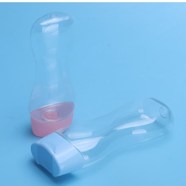 Yangzhifan Plastic Skincare Packaging Waist-Contoured Inverted Flip-Top Wash/Care PET Bottle Set Factory Direct