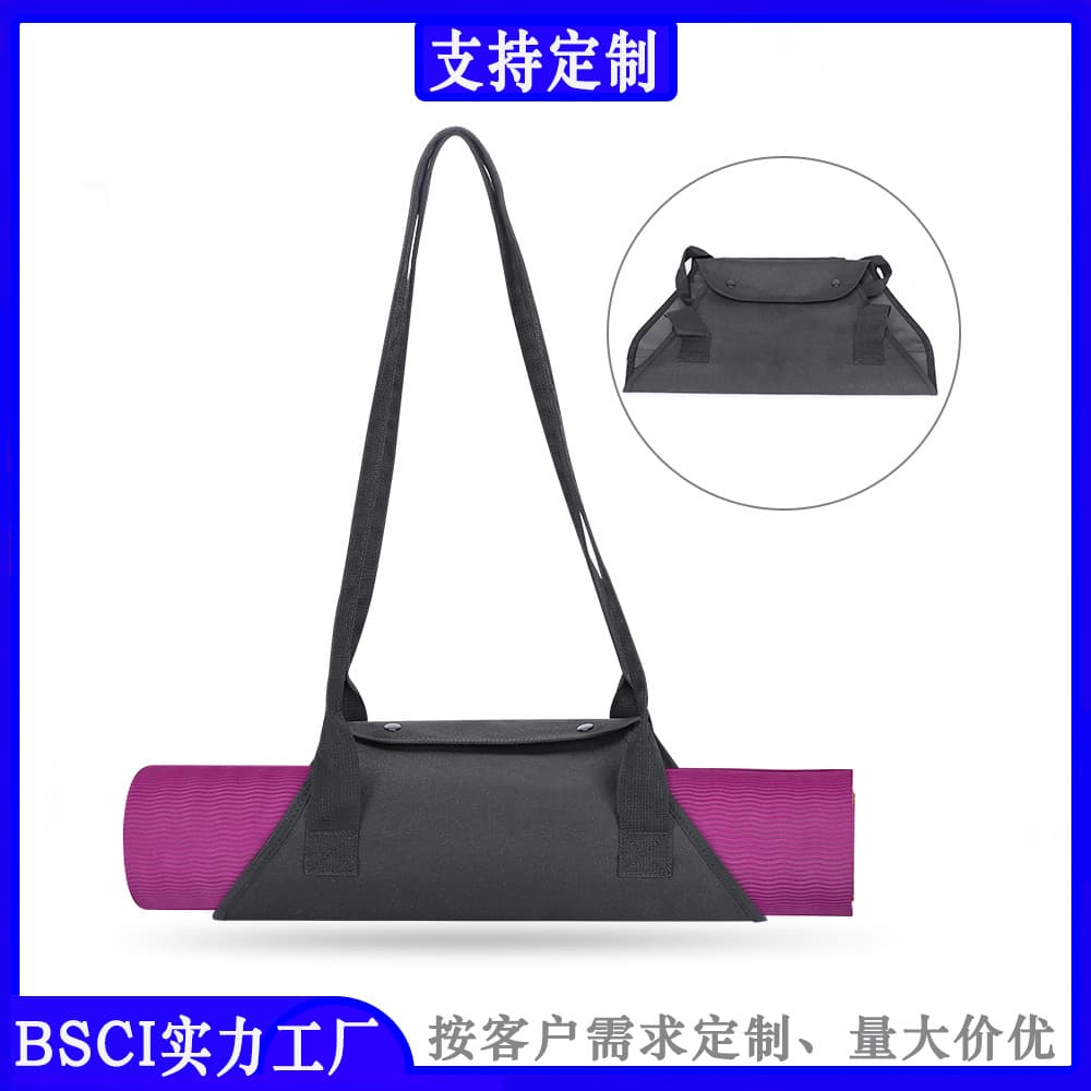 Cross-Best-Selling Simple Oxford Cloth Yoga Mat Bag, Gym Yoga Dance Shoulder Bag, Portable Phone Accessory Pouch
