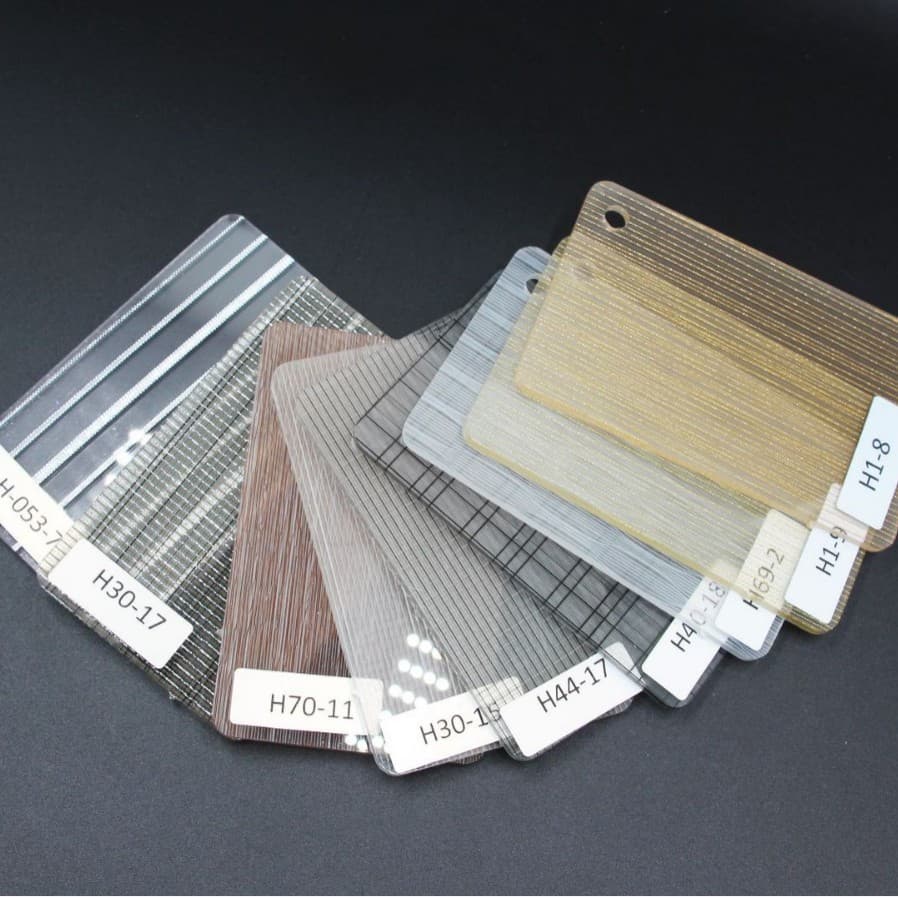 New Frosted Semi-transparent Steel Wire Series Acrylic Panels - Multiple Styles Available