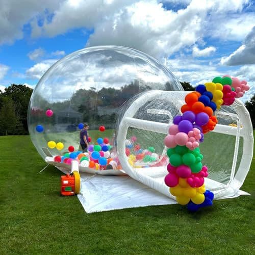 Shopping mall drainage check-in inflatable bubble house internet celebrity PVC transparent inflatable ball outdoor camping thickened bubble house