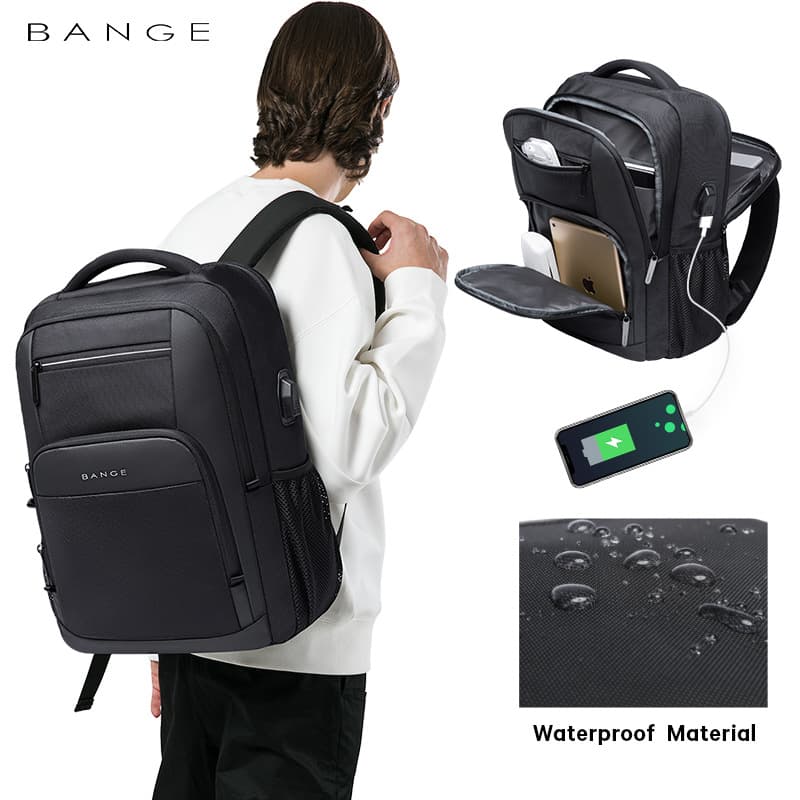 Universal Double Shoulder Backpack Durable Nylon Material Water-resistant Zipper Closure Large Capacity Suitable For Activities