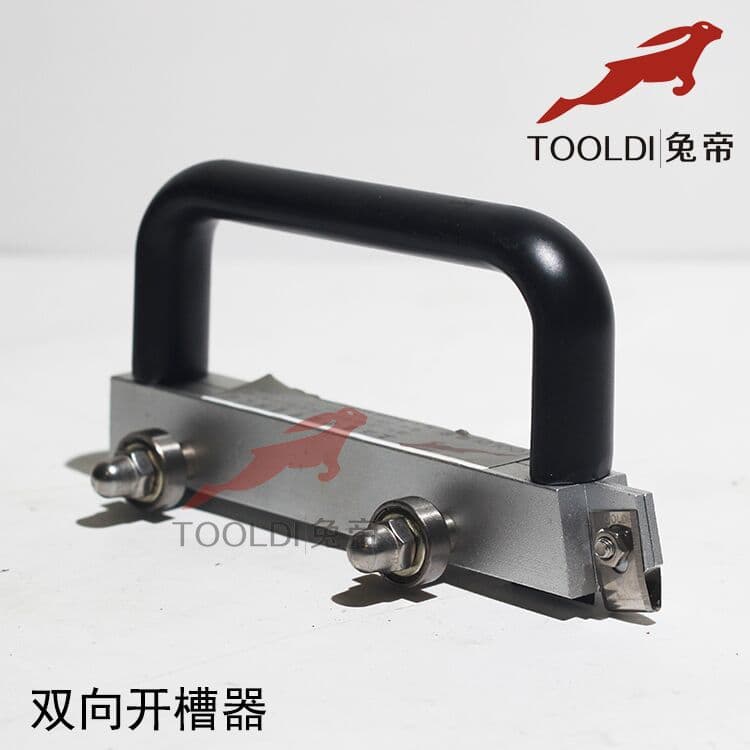 PVC Vinyl Flooring Installation Tool Manual Grooving Knife Guide Wheel Groover Flooring Cutter Sports Floor