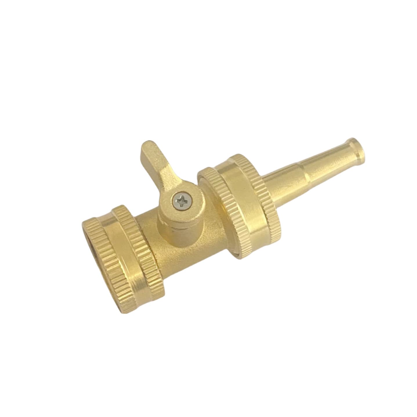 American-style brass garden water hose nozzle, garden water hose watering nozzle, 2-inch small spray gun nozzle with switch