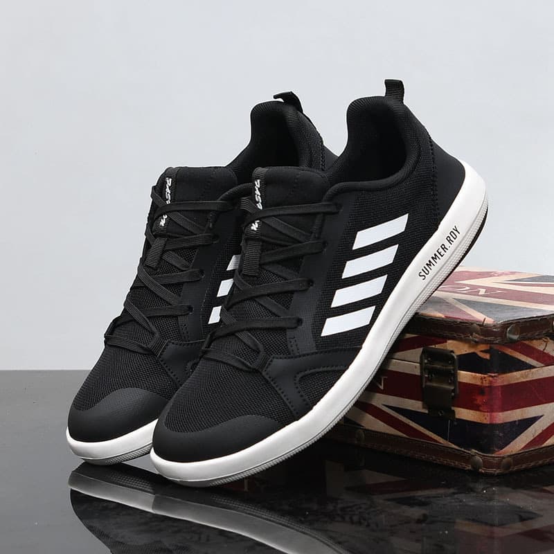Trendy Brand Summer Men's Wading Shoes Lightweight Breathable Running Shoes Versatile Athletic Casual Shoes Thin Mesh Skate Shoes