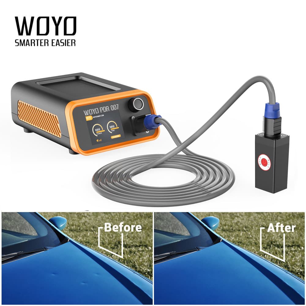 WOYO PDR007 Paintless Dent Repair Tool for Steel Car Body Dent Removal Kit Repair Tool