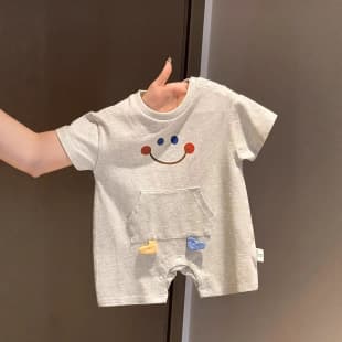 Infant Clothing Summer Trendy Bodysuit Cute Romper Baby Summer Wear Super Cute Homewear Summer Outdoor Wear