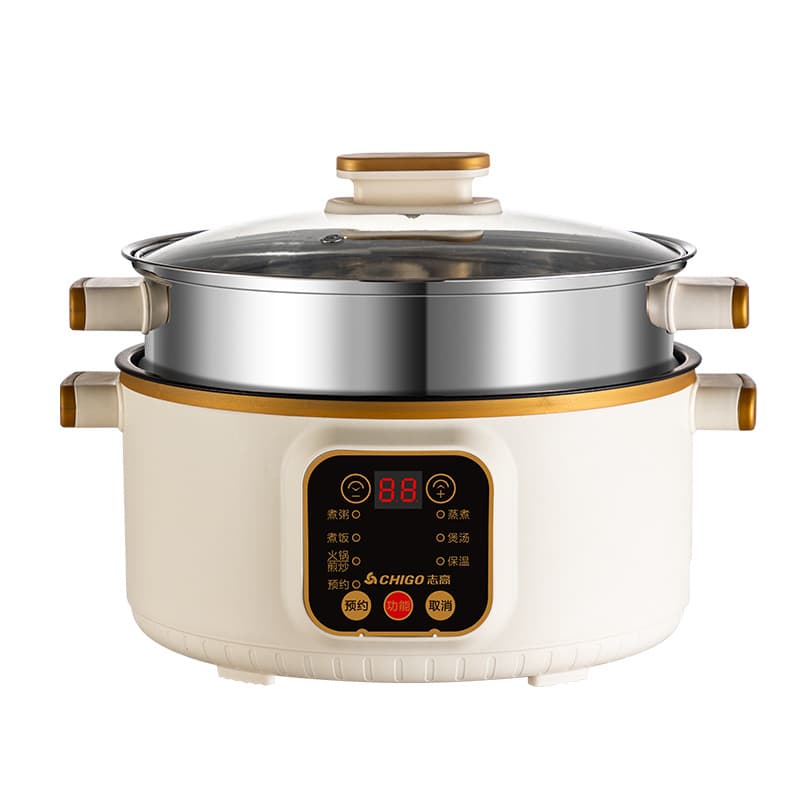Brand Multi-Function Electric Cooker, All-in-One Electric Hot Pot, Dormitory Student Pot, Noodle Cooker, Electric Frying Pan