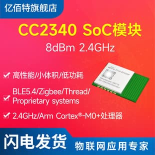 2.4GHz Wireless Module Bluetooth 5.4 Transceiver Communication SOC Module RF CC2340 Chip Solution Zigbee