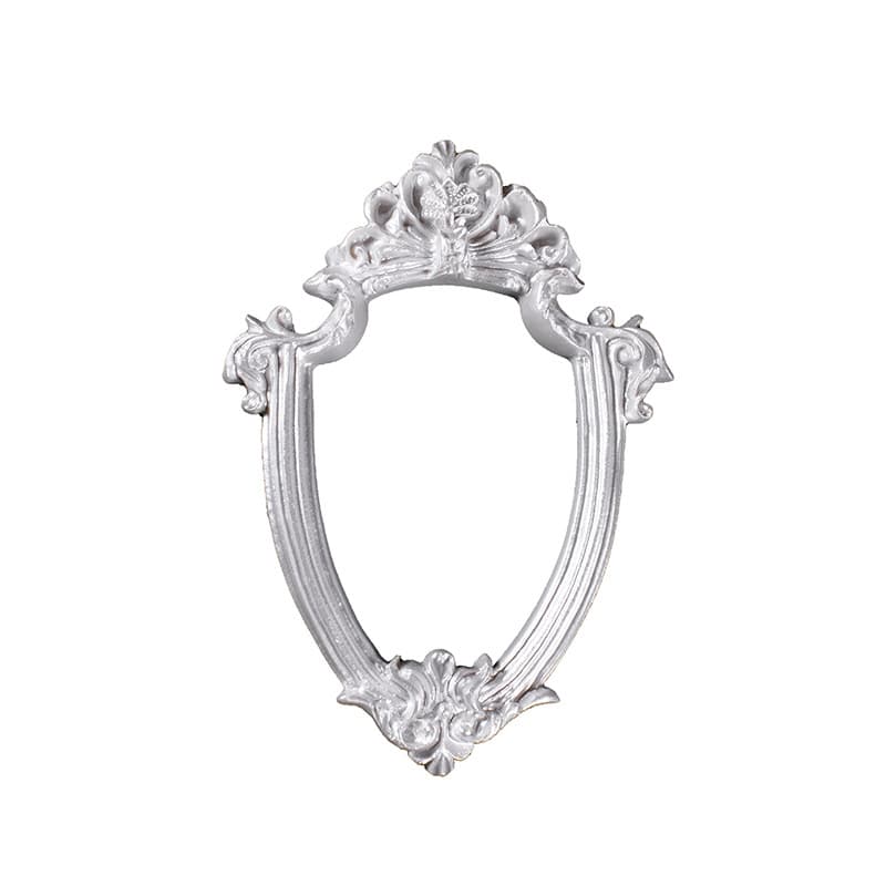Gold Vintage Photo Frame Ins Nail Art Decoration European Style Social Media Prop Photography Background Shooting Prop