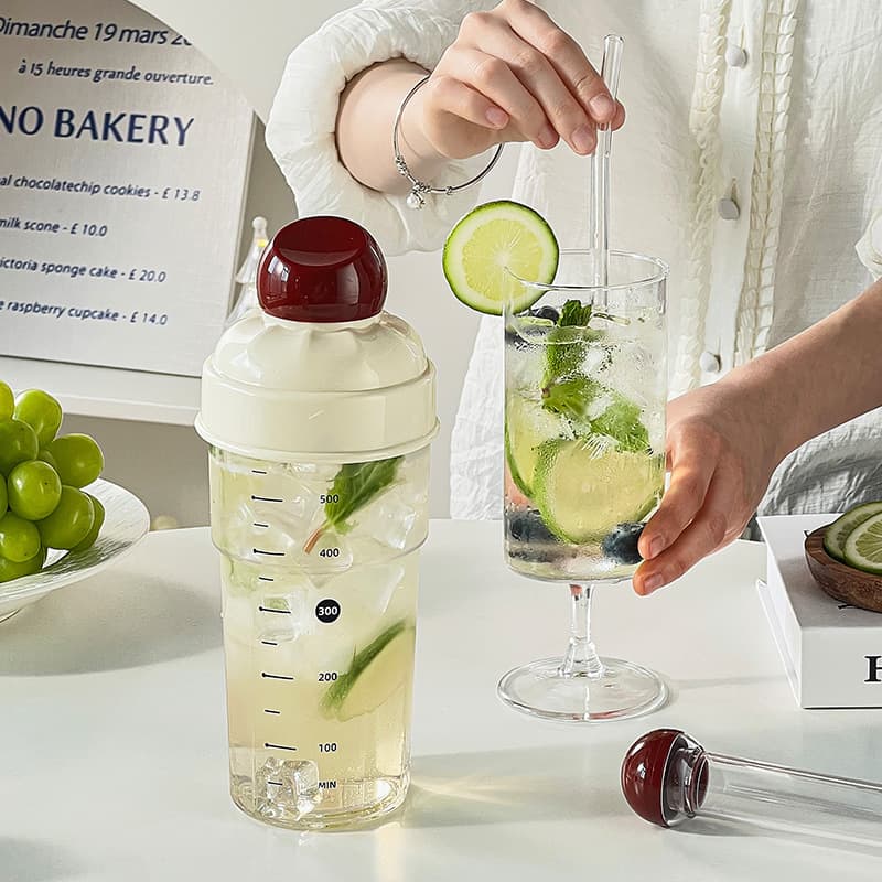 Shaker Summer Homemade Smashed Lemon Tea Drink Making Tool Set Milk Tea Shop Stall Hand Shaker