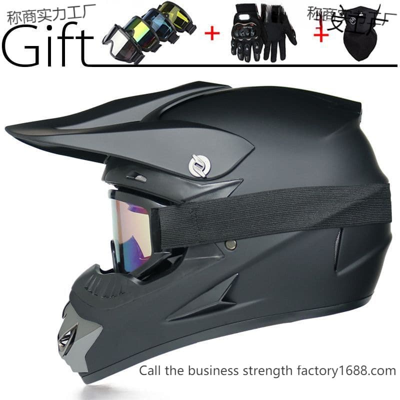 Off-Road Motorcycle Helmet for Men, Electric Bike Rally Helmet, Karting, and Full-Face Downhill Riding