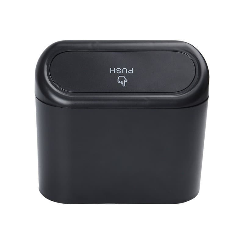 Car Trash Can Hanging with Lid Storage Bin Multifunctional Auto Accessories Wholesale Car Trash Can with Lid