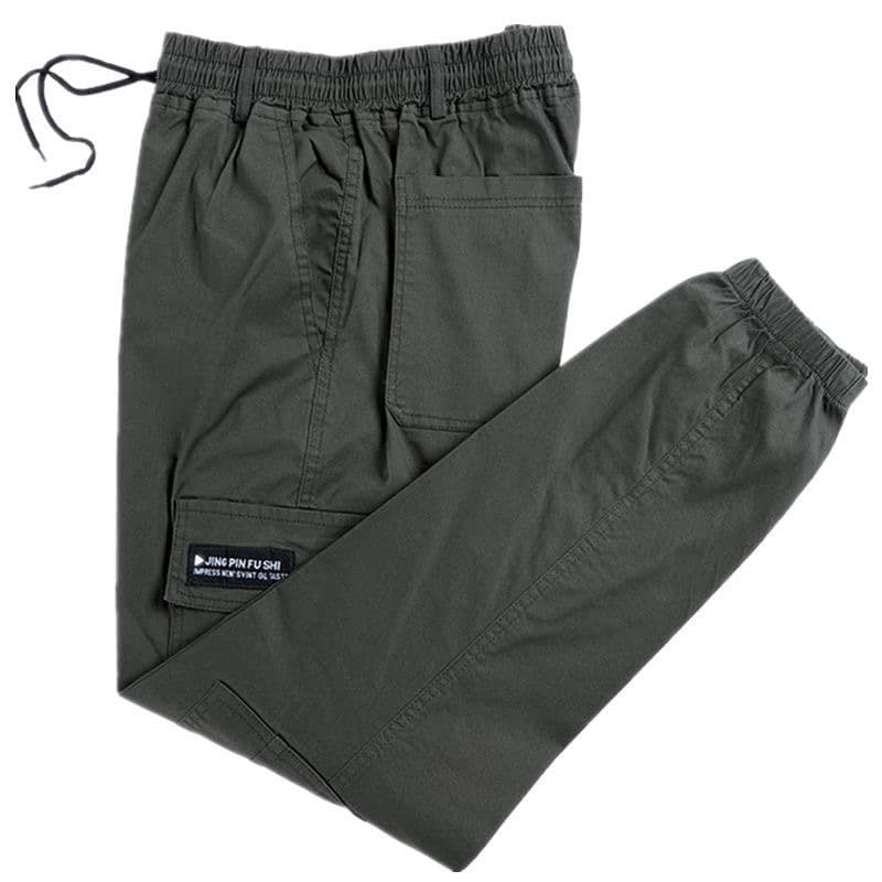 Spring Summer Men's Pants Work Loose Versatile Trendy Jogger Camo Cargo Casual Pants Labor Protection Work Pants Men's