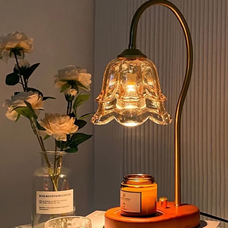 Aromatherapy melted wax lamp, retro table lamp ornaments, decorative atmosphere lamp, e-commerce cross-border export, retro style candle fragrance