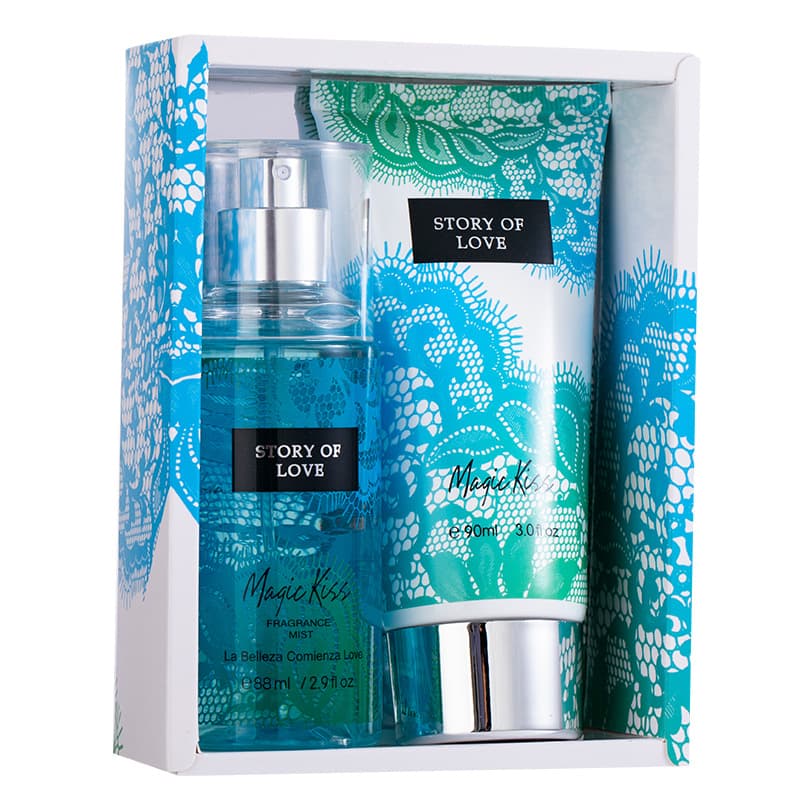 New Cross-border Export Vietnam Southeast Asia Perfume Women's Gift Set Body Lotion Two-Piece Set Long-Lasting Fragrance