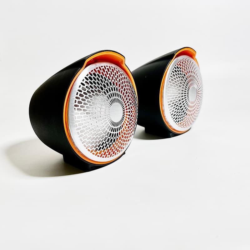 3-inch 3.5-inch Speaker Shell Protective Cover for Car Audio Modification Center Console Dashboard Speaker Enclosure Base