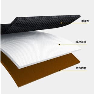 Genuine Material Oxford Cloth Violin Case Large Space Shockproof Drop-proof Full Protection Professional Portable Pressure Resistant