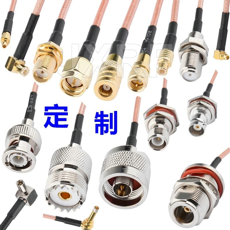 Custom RF Cable Assembly RG316 Connection Cable/Adapter Cable Antenna Feeder RF Jumper Signal Cable Processing