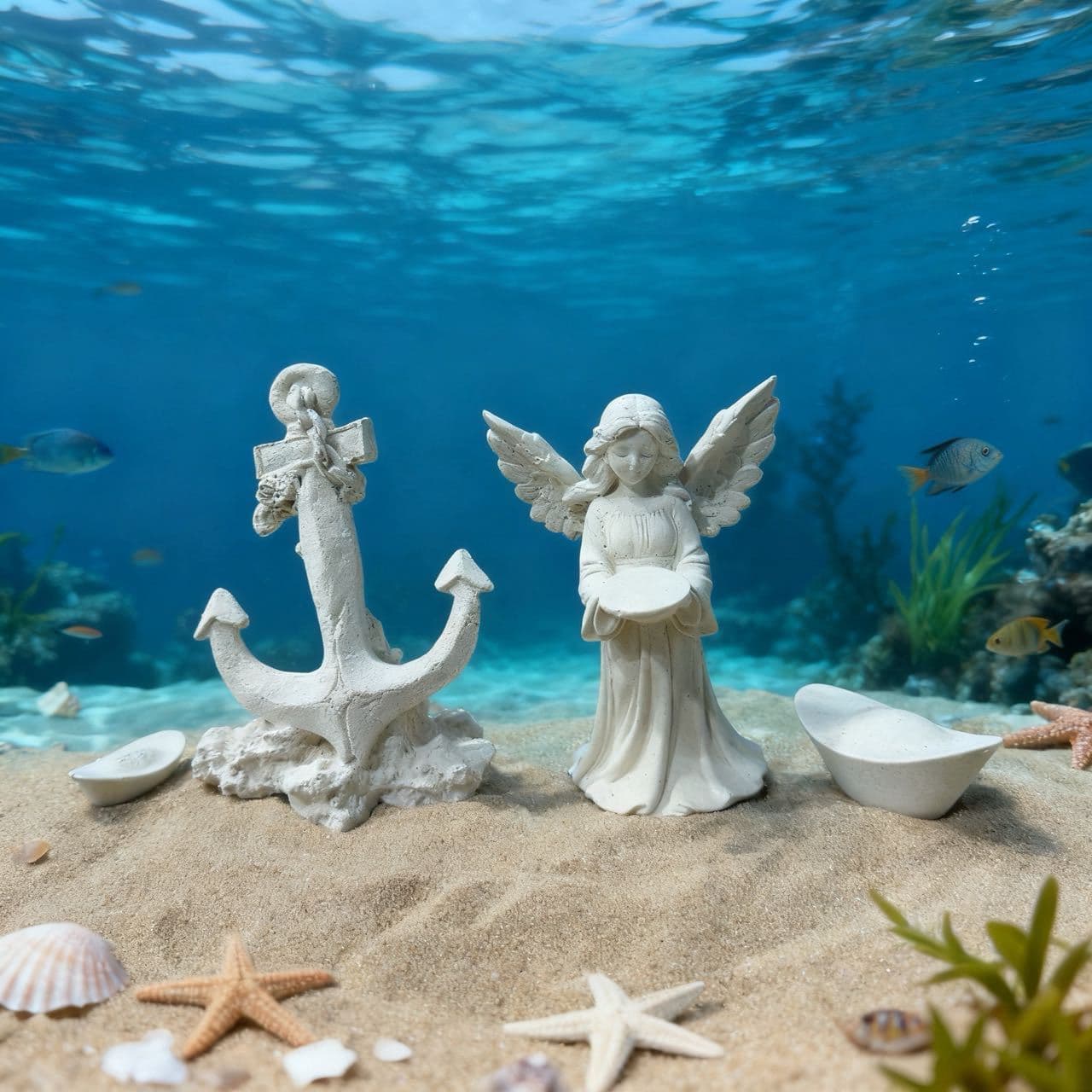 Ceramic Ingot Roman Column Coral Base, High Permeability, Zero Release Coral Base, Seawater Aquarium Landscaping Stone