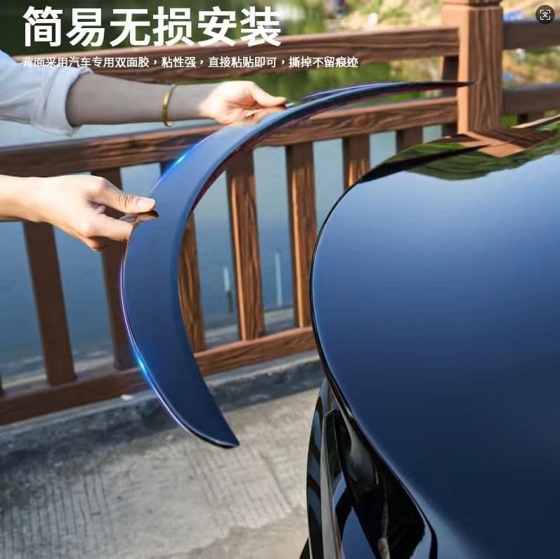 Tesla Dry Carbon Fiber Rear Spoiler Matte Gloss Forged for Tesla 3, Tesla Y, Tesla New 3, New P