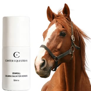 Calming Roll-On Balm for Horses, Soothing Balm for Racehorses Travel and Competition Anxiety Relief