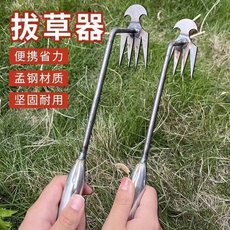 Cross-border garden weeding tool weeding artifact rake small shovel weeding hook stainless steel drafting weeding hook