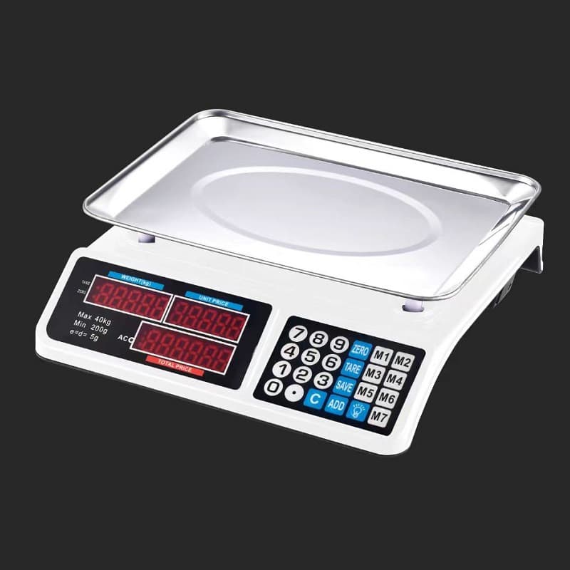 Cross-border Special Electronic Scale 809 Price Computing Scale Supermarket Fruit Weighing Scale Commercial Platform Scale for Vegetable Selling