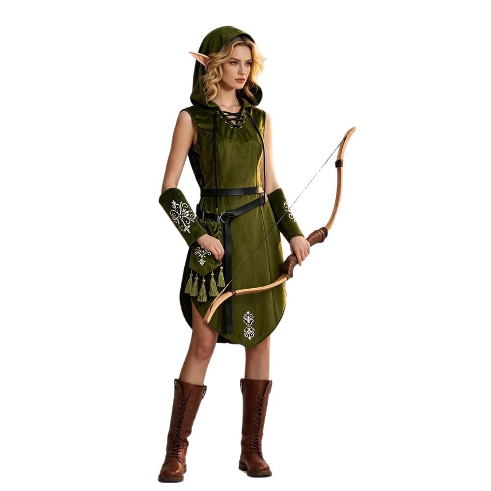 2026 New Elf Queen Cos Costume Halloween Cosplay Hobbit Elf Queen Cosplay