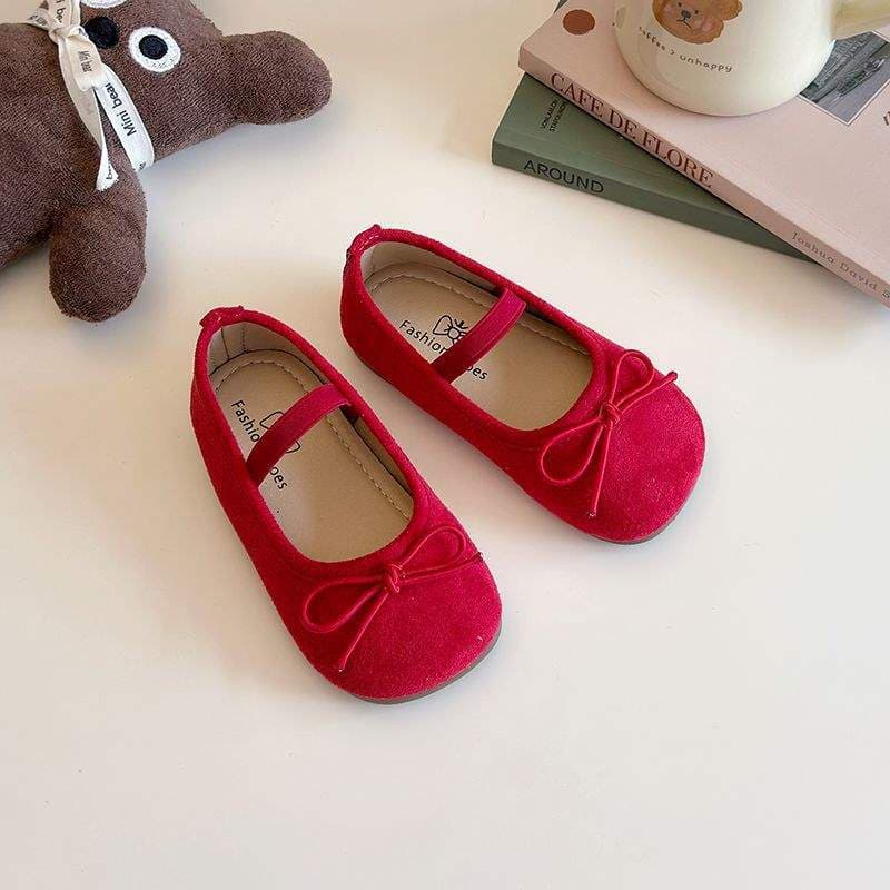 Korean Style Children's Shoes, Spring Dopamine Mary Jane Shoes, Baby Girl Leather Shoes, Slip-On Loafers, Girls' Princess Shoes
