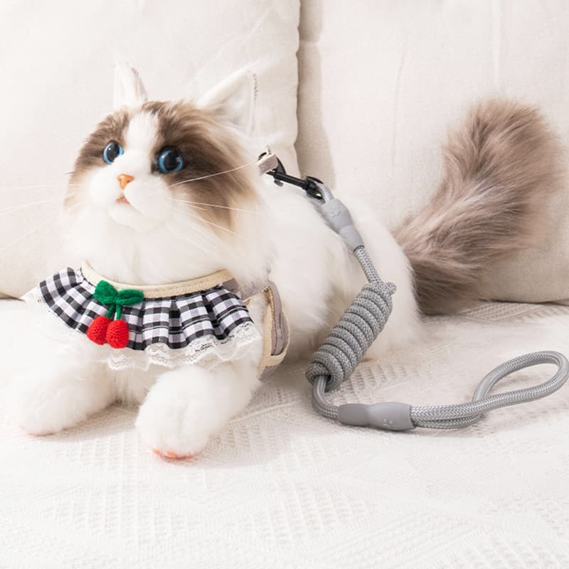 Cat Harness Leash Cute Chest Strap Dog Leash for Teddy Small Dog Chain Pet Supplies Dog Rope Wholesale