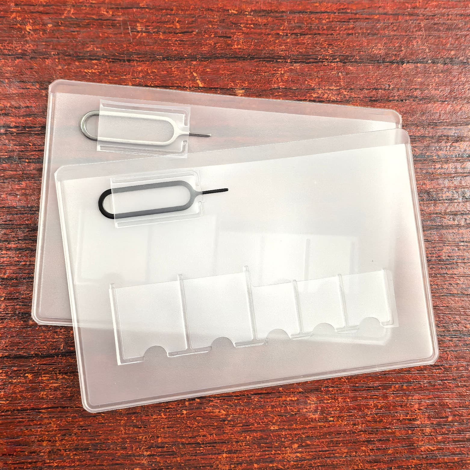 Bank Card and ID Storage Sleeve, Cross-border Mobile SIM Card Holder, Phone Ejector Kit