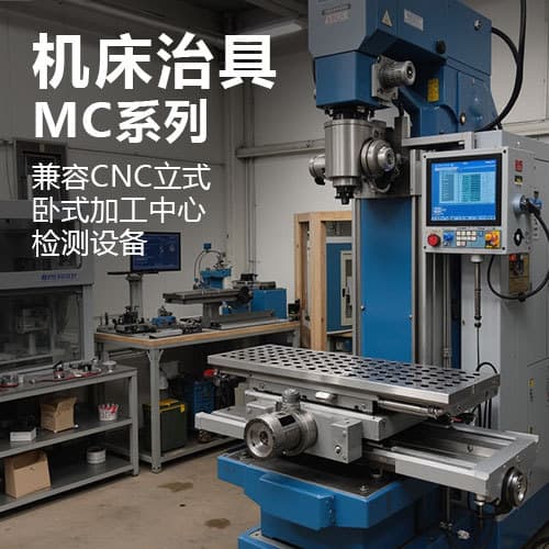 CNC machine tool fixtures for one-time machining of multifaceted high-precision clamping CNC compatible positioning worktable
