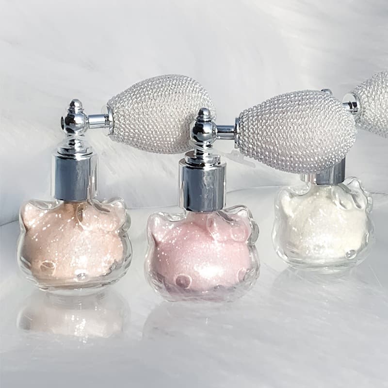 Loose Powder Eye Shadow Cross-border Highlight Spray Powder Air Cushion Body Fragrance Powder Spray Glitter Loose Powder Body Powder Highlight Powder Wholesale