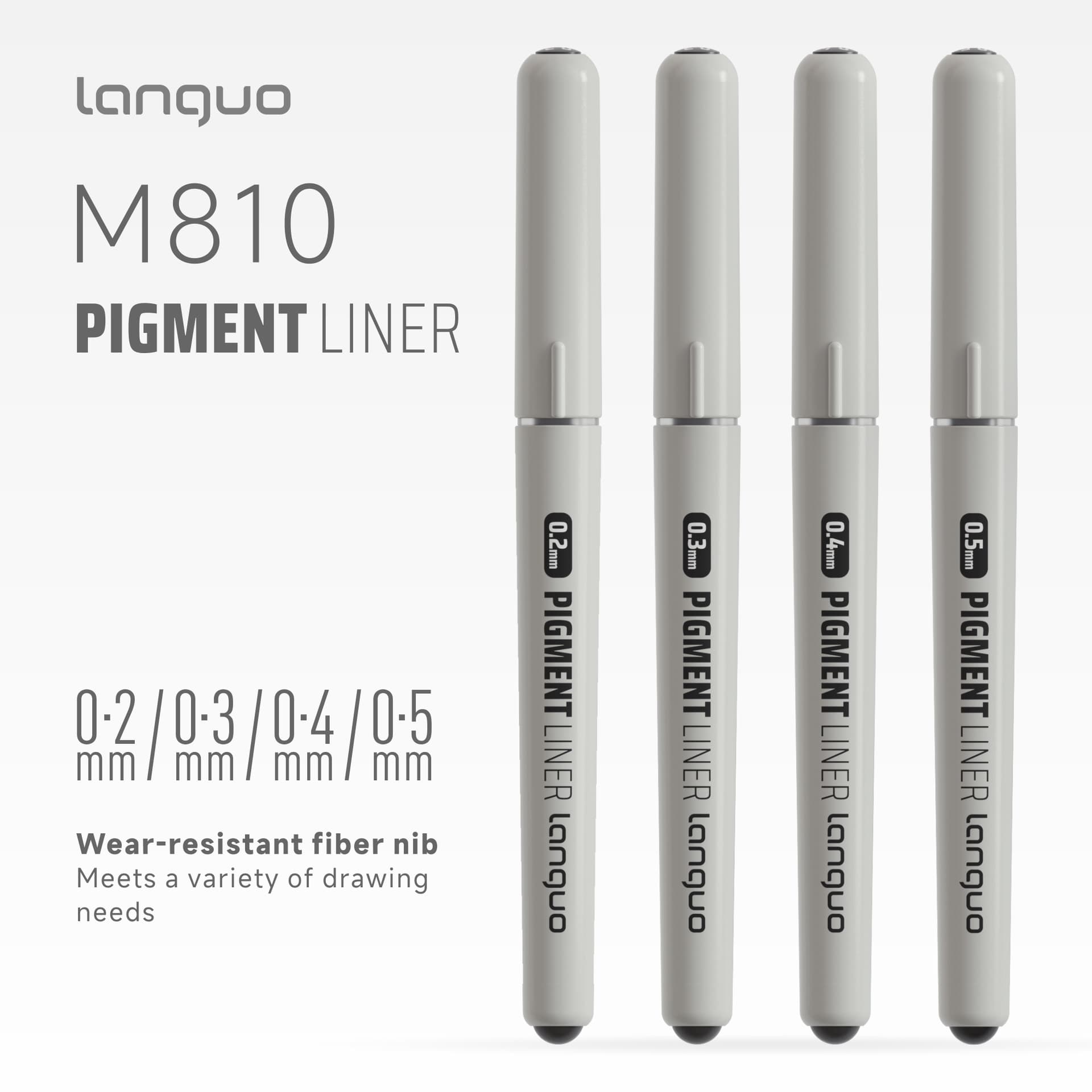 Blue Fruit Liquid Ink Drawing Liner Pen Waterproof Anti-Bleed Art Needle Pen Anime Hand-Drawn Line Art Outlining Special Pen