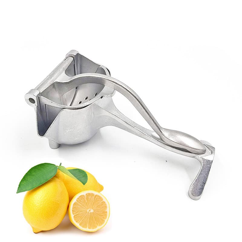 Manual juicer, lemon juicer, household fruit maker, lemon tongs for separating and juicing oranges and apples.
