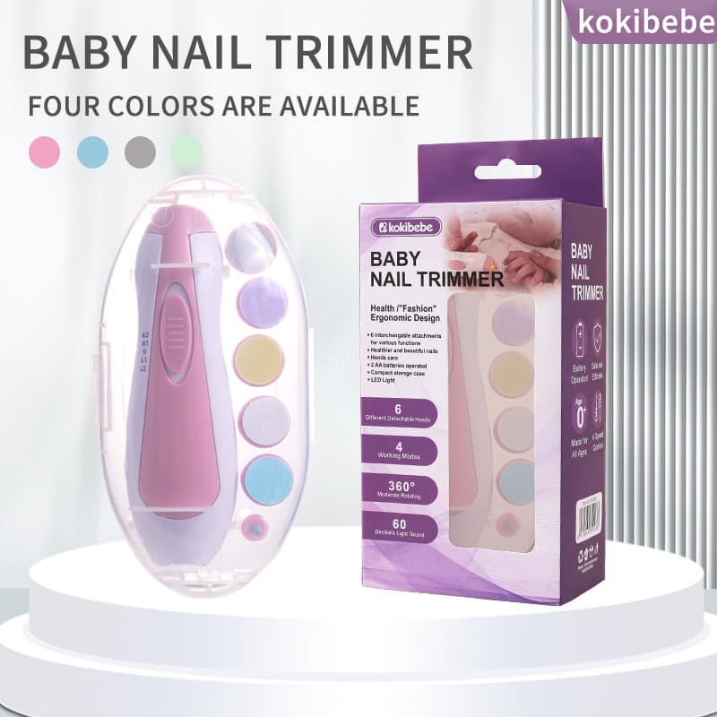 Cross-border Export Baby Electric Nail File, Newborn Nail Grinder, Care Electric Nail Clipper