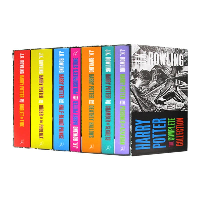Harry Potter 1-7 Adult Paperback Boxed Set The Complete Collection JK Rowling English Original Imported Books