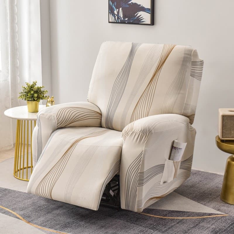 Cross-border foreign trade elastic all-inclusive sofa cover multi-functional Chivas Regal electric massage chair rocking chair sofa cover thickened