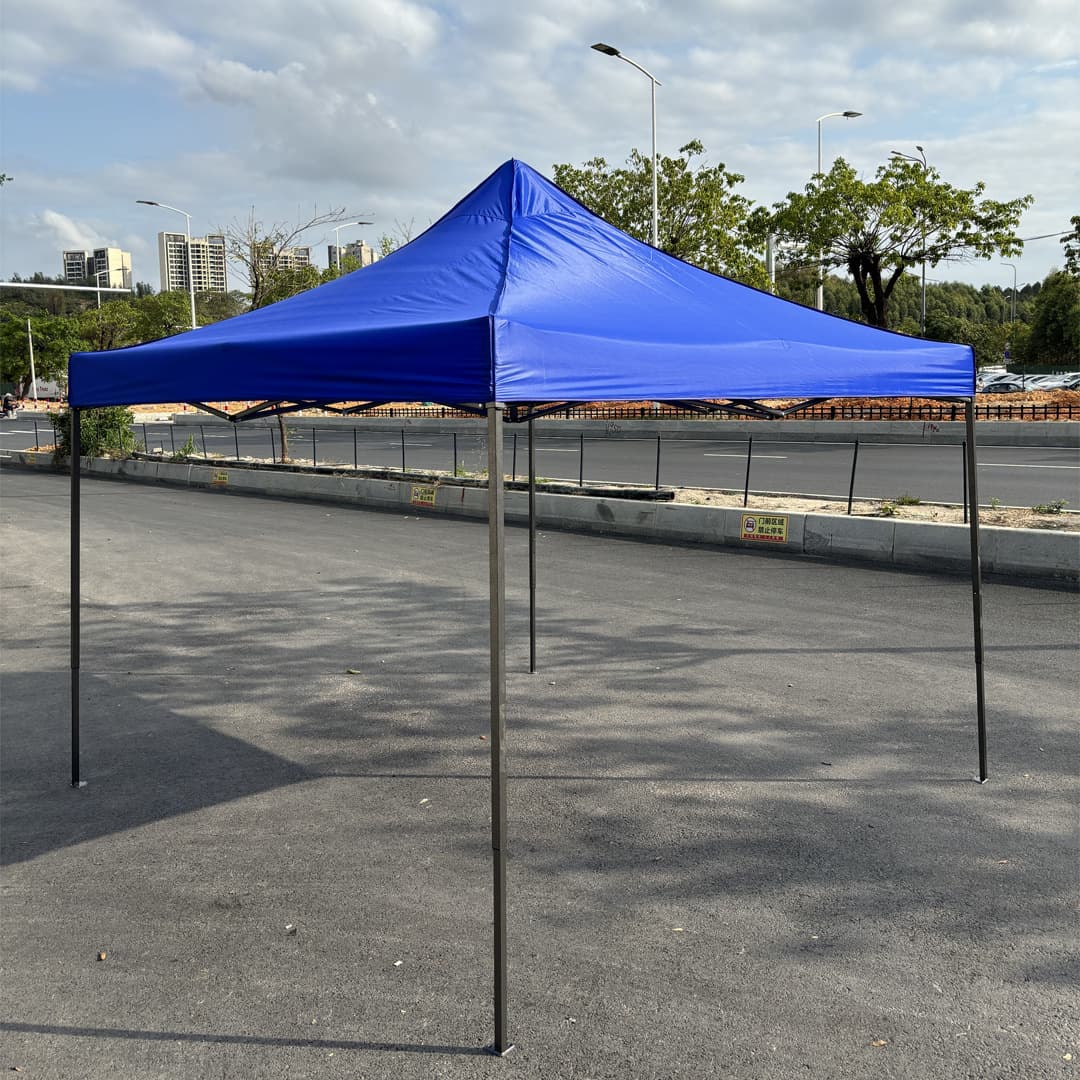 Advertising Four-Corner Exhibition Outdoor Folding Stall Shelf Tent Retractable Parasol Carport Awning Wholesale