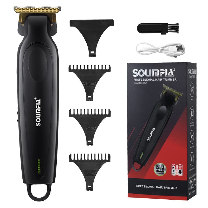 New Best-Selling Electric Hair Clipper Portable USB Charging Taper Trimmer for Men's Hairline Engraving and Edging