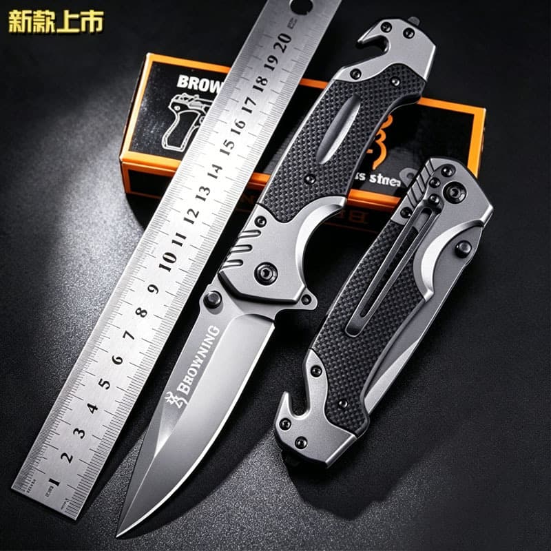 Cross-border Supply Anti-Height Hardness Multifunctional Folding Knife Car Outdoor Survival Fishing Sharp Fruit Knife