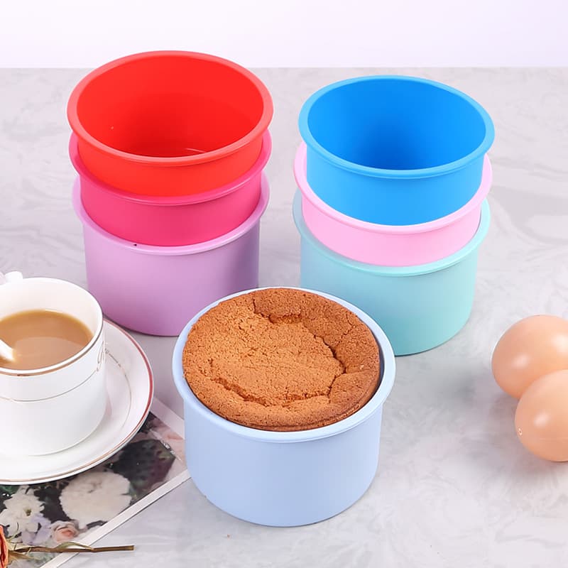 DIY Baking Cake Molds, Multi-Size Round Cake Molds, Baking Trays, Silicone Molds, Cake Base Molds