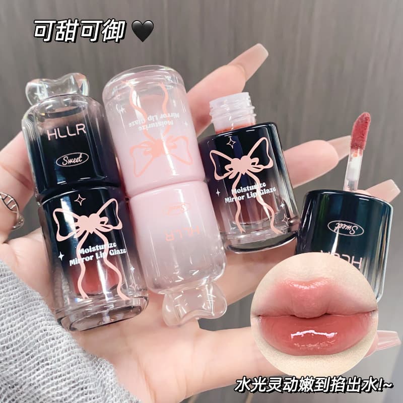 Hailun Liren Magic Mirror Watery Gloss Mirror Lip Glaze Non-Stick Cup Brightening Lipstick Long-Lasting Lip Color Wholesale